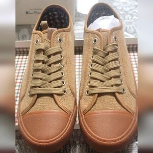 Ben Sherman Clifford Oxford CNV2 Khaki Canvas size 8.5
